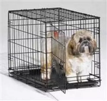 MidWest iCrate Dog Crate / Клетка Мидвест 1 дверь Черная
