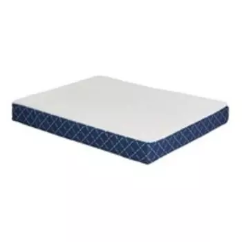 MidWest Quiet Time Couture Paxton Reversible Pad / Лежанка Мидвест для собак Ортопедическая двусторонняя Флис/Текстиль Синяя