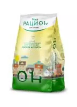 Наш Рацион / Сухой корм для взрослых кошек Мясное ассорти