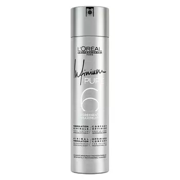 Лак для волос экстрасильной фиксации Infinium Pure Extra Strong (Объем 500 мл)