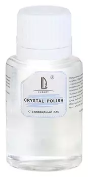 Лак стекловидный глянцевый 20 мл Luxart Crystalpolish, спиртовая сонова, не липкий