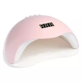 Лампа для гель-лака Jessnail SUN 5 BL, Uv/led, 48 Вт, 24 диода, таймер 10/30/60 сек, розовая
