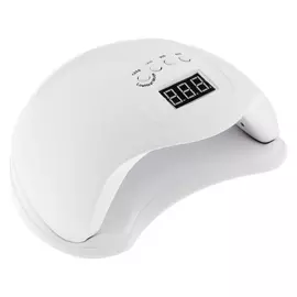 Лампа для гель-лака Luazon Luf-01, Uv/led, 48 Вт, 24 диода, таймер 60/90/120, Usb, белая