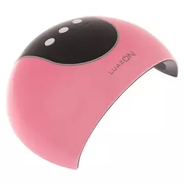 Лампа для гель-лака Luazon Luf-17, Led, 220 В, 8 диодов, таймер 3 режима, розовая
