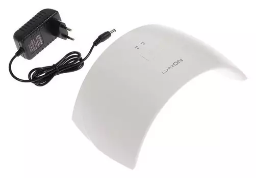 Лампа для гель-лака Luazon Luf-20, Led, 24 Вт, 15 диодов, таймер 30/60 сек., белая
