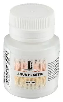 Лак акриловый, водная основа, глянцевый, полиуретановый, 20 мл, Luxart Aqua Plastic, для мягких поверхностей