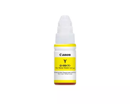 Картридж желтый Canon GI-490, 0666C001