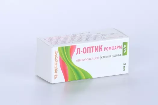 Л-Оптик Ромфарм 0.5%, 5 мл, капли глазные