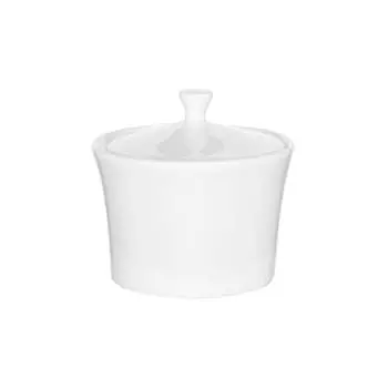 Сахарница, 10 см, 230 мл, фарфор F, белая, Ideal white