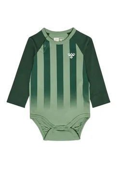Боди STRIPED Hummel, зеленый