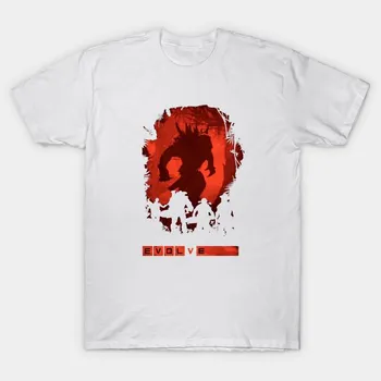 T Рубашка женщин Evolve Hunt Harajuku Печать Кавайи Футболка Летний короткий рукав женский футболка Top Tee S