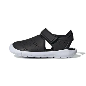 Детские кроссовки adidas FortaSwim Stripes J Black Core-Black Footwear-White FW6048 30