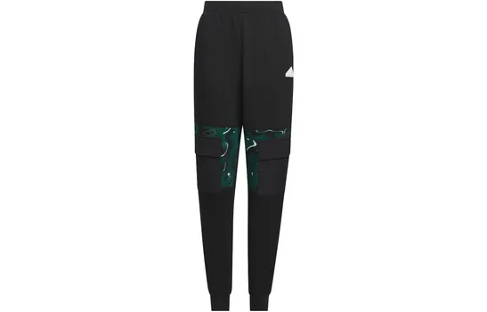Трикотажные спортивные штаны GS Adidas, черный