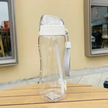 580 мл портативная бутылка для воды спортивные стаканы для воды с трубочкой пара питьевая посуда уличный шейкер устойчивая к падениям герметичная бутылка для воды 580ml