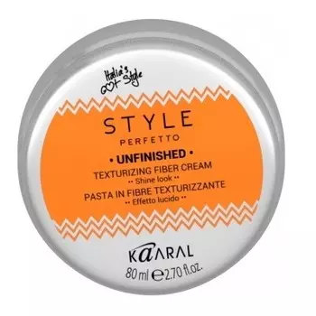 KAARAL Паста волокнистая для текстурирования волос / STYLE Perfetto UNFINISHED TEXTURIZING FIBER CREAM 80 г