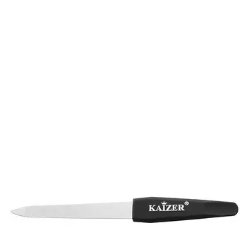 KAIZER Пилка алмазная, цвет черный, soft-touch, 105 мм