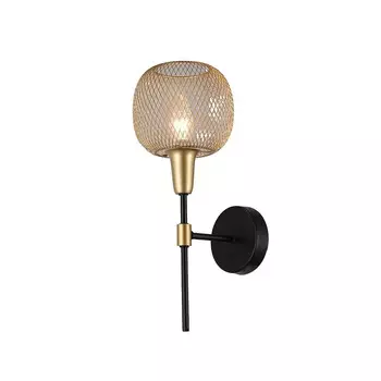 Настенное бра Gerhort G11061 G11061/1wBK+GD GD