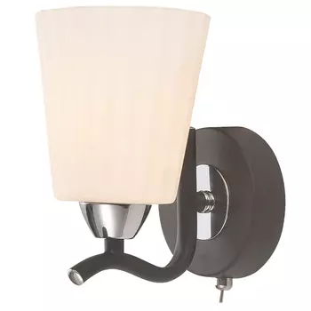 Настенное бра ID lamp Ann Arbor 212/1A-Blackchrome
