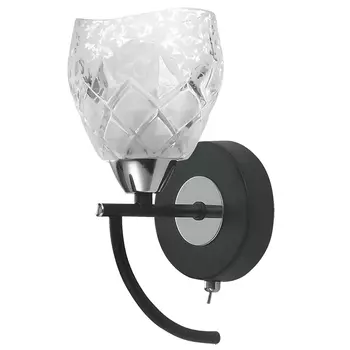 Настенное бра ID lamp Clearwater 381/1A-Blackchrome