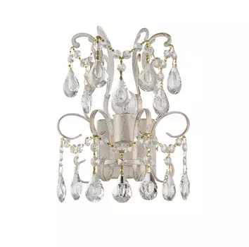 Настенное бра ID lamp Сristallo 298/1A-Whitepati