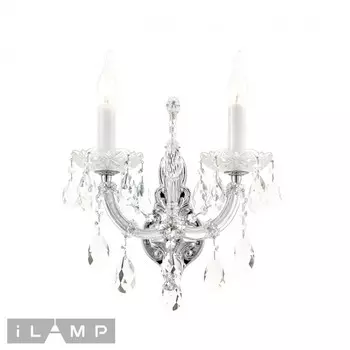 Настенное бра iLamp Diamond W6071-2 CR+CL