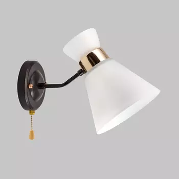 Настенное бра IMEX MD.5692-1-W-COFFEE+FGD