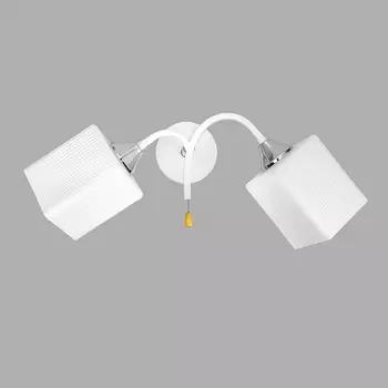 Настенное бра IMEX MD.6193-2-W-WH+CH