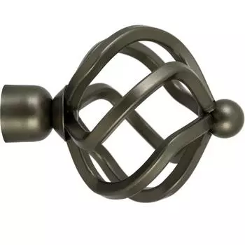 Наконечник Orbis Глобус, металл, цвет графит, 10 см