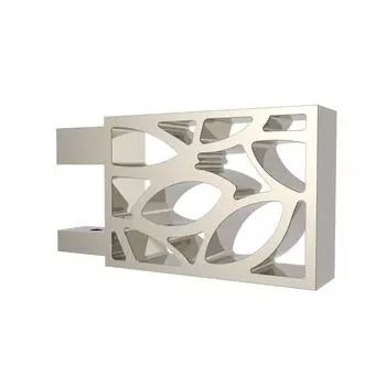 Наконечник Шарм металл цвет сатин 61 см