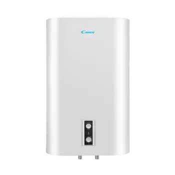 Накопительный водонагреватель электрический 50 л Candy CF50V-P1 2 кВт нержавеющая сталь мокрый ТЭН
