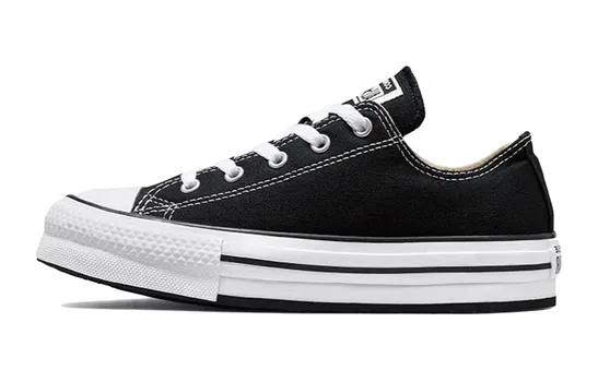Chuck Taylor All Star Kids" парусиновые кеды начальная школа Converse, черный