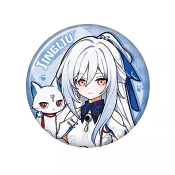 Значок miHoYo Honkai: Цзинлю / Jingliu Star Rail Chibi Cat Series – Tin Badge Jingliu (42171)