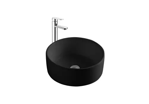Раковина Aquatek AQ5118-MB 40х40 см, черная матовая