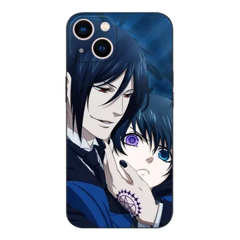 Black tpu Case For Xiaomi Redmi 5 5plus 6 6a 7 7a 8 8a back cover black butler Redmi 8A