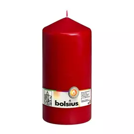 Свеча Bolsius 20x10 бордо