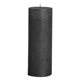 Свеча Bolsius block Rustic Metallic 19x6,8 см антрацит