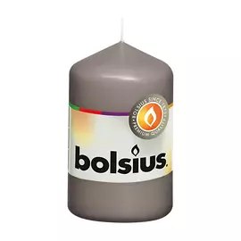 Свеча Bolsius Moccolo 8x5 серая