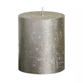 Свеча Bolsius rustic metal champ 8х6.8 см