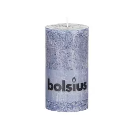 Свеча Bolsius Rustic темно-синяя