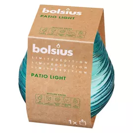 Свеча Bolsius в стекле divine earth 9,4х9,1 см небо