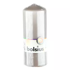 Свеча декоративная Bolsius 15х6 см warm grey