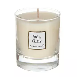 Свеча декоративная Wittkemper candle white orchid 48