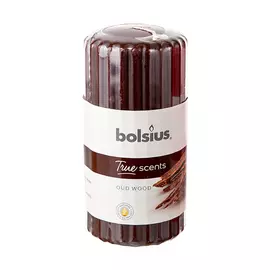 Свеча-Столбик Bolsius Агаровое дерево 12x5,8 см