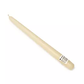 Свеча столовая Bolsius 24,5 см ivory