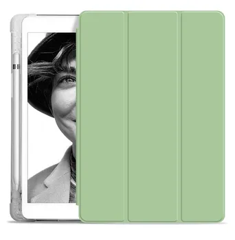 Кожаный чехол для планшета для Huawei Matepad T10S 10,1 T10 9,7 SE 10,4, чехол MatePad 11 Pro11 10,4 Pro 10,8 V6 V7 с подставкой для карандашей Matepad T10 9.7 темно-зеленого