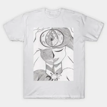 Футболка женская Lady Of The Moon Harajuku Print Kawaii футболка летняя женская футболка с коротким рукавом топ футболка S