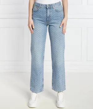 Джинсы elyah_b Straight fit Hugo Blue, синий
