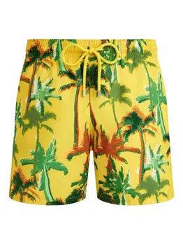 Шорты для плавания Vilebrequin Palms Offset, желтый