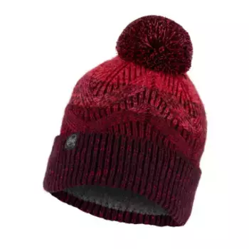 Шапка Knitted &amp; Fleece Band Masha Mahogany