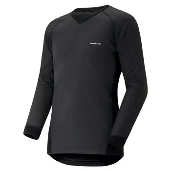 Montbell футболка Zeo-Line M.W. Windtect Cycle Under (L, black)